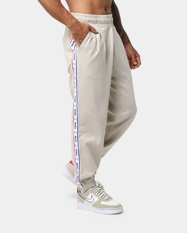 Hugo Boss Hugo Boss X NBA Modern Pants Light Beige Trendy Wide-Legged Trousers