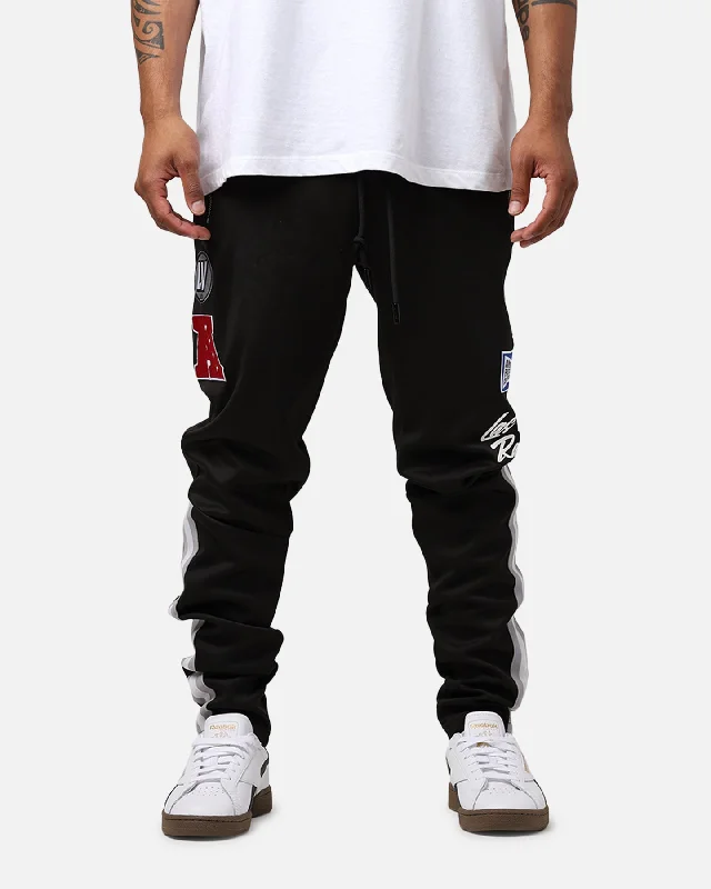 Pro Standard Las Vegas Raiders Fast Lane Track Pants Black Cozy Lounge Pants