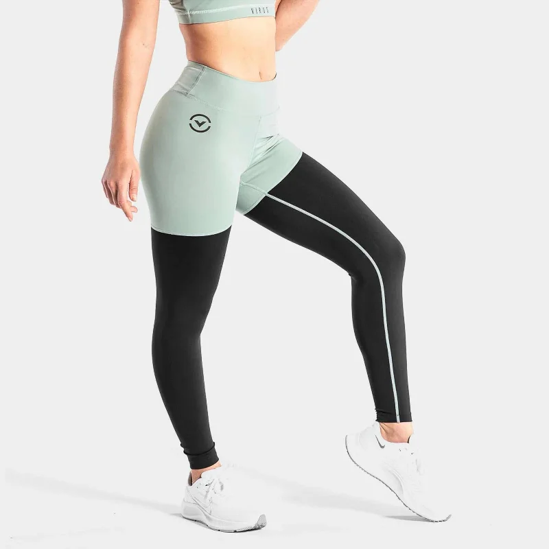 VIRUS - Asymmetric Full Pants High-Waist Jogger Pants
