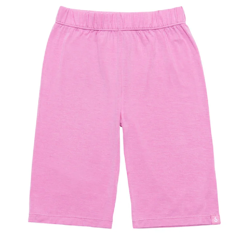 Bamboo yoga pants - short - Pink Casual Sweatpants Style