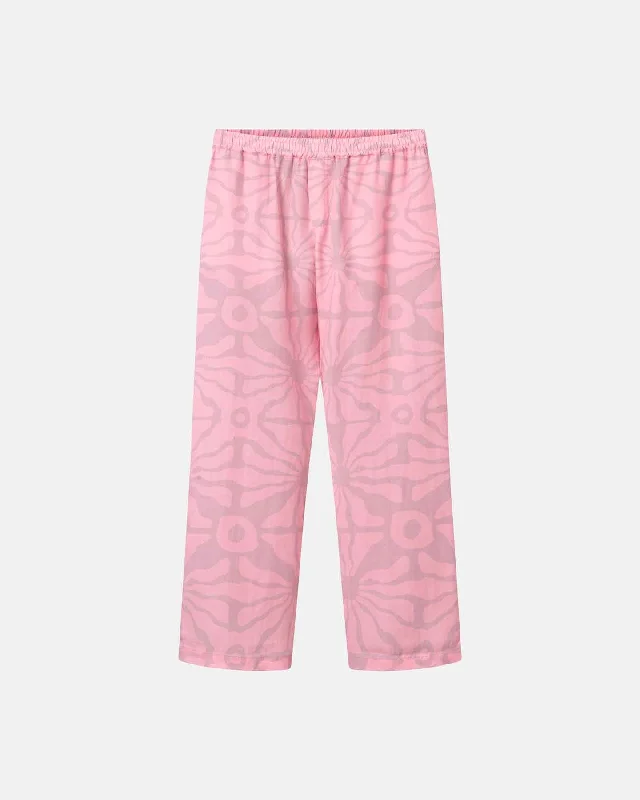 Pale Mauve Pants Casual Drawstring Pants
