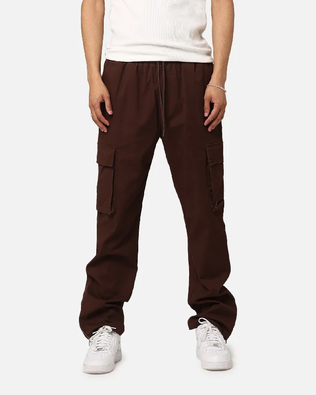 XXIII Carl Cargo Pants Chocolate Comfortable Jogger Trousers