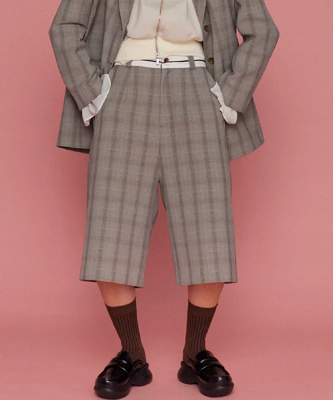 【25SPRING PRE-ORDER】Marvelt Half Pants Trendy Wide-Leg Pants
