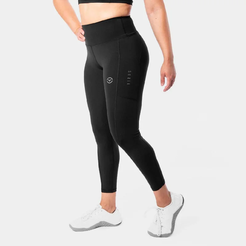 VIRUS - Utility ⅞ Tech Pants Relaxed High-Waist Trousers