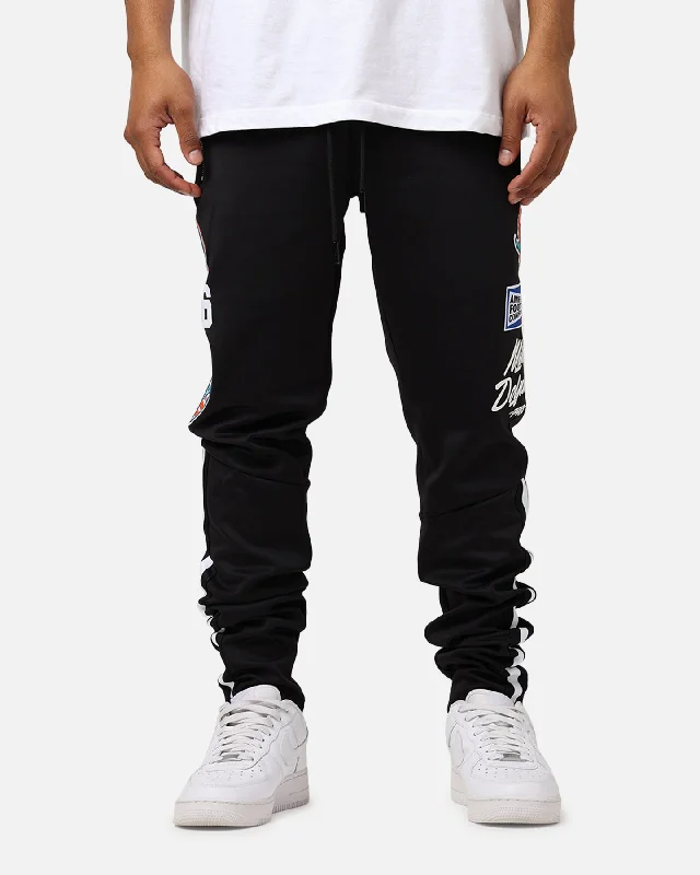 Pro Standard Miami Dolphins Fast Lane Track Pants Black Relaxed Casual Leggings