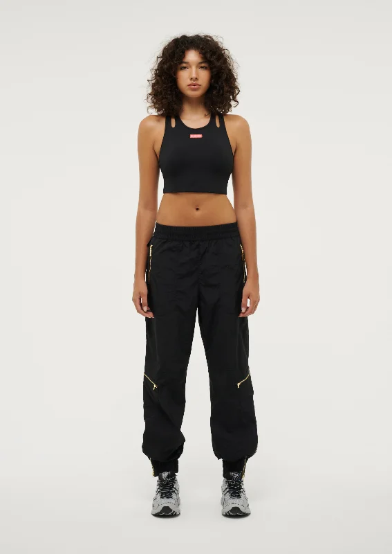 PITLANE PANT IN BLACK Chic Black Leggings