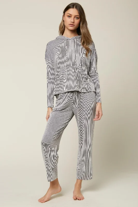 PHOEBE STRIPE PANT Comfortable Denim Leggings