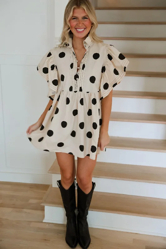 Ellie Dress - Natural