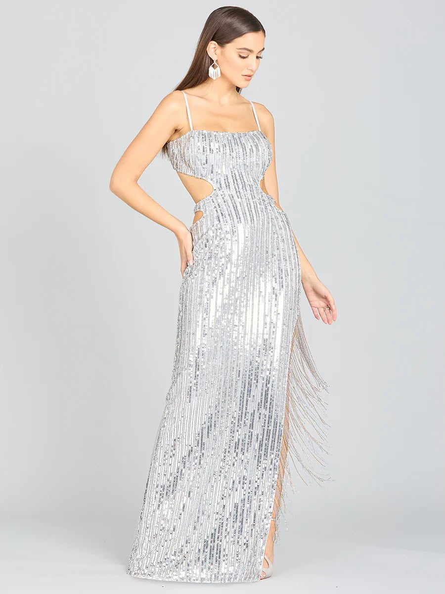 Lara 9975 Baby Jane Fringe Dress
