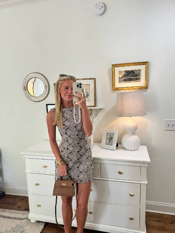 Carmine Dress - Brown