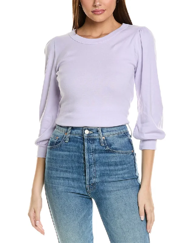 Michael Stars Juniper Puff Sleeve T-Shirt Anti-Pilling Machine Wash Handmade