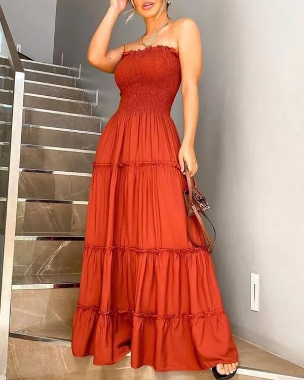 DRESS MAXI DRESS Comfortable Casual Maxi Dress