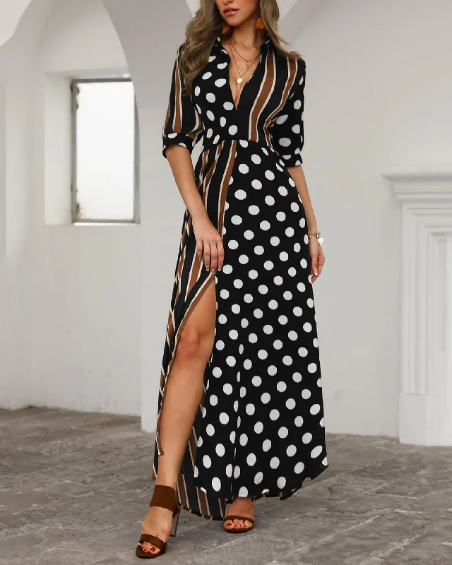 DRESS MAXI DRESS Trendy Maxi Dress with Lace