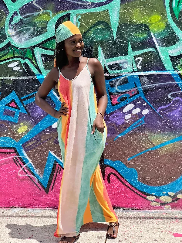 Summer Breeze Maxi Dress Fashionable Faux Wrap Maxi Dress