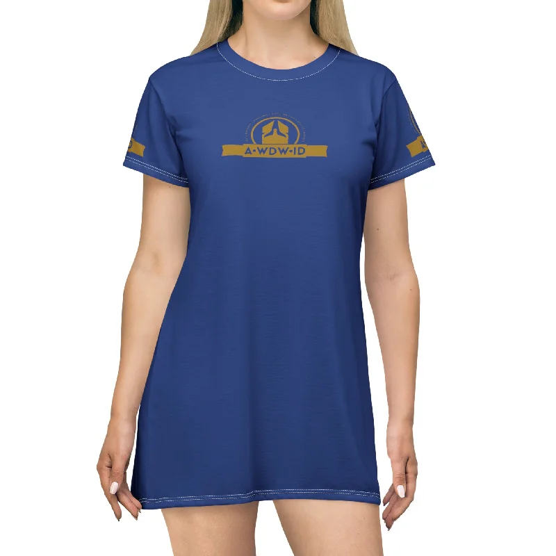 A Who Dares Wins ID RSF T-Shirt Dress (AOP) Terry Blend Velvet Blend Canvas Blend