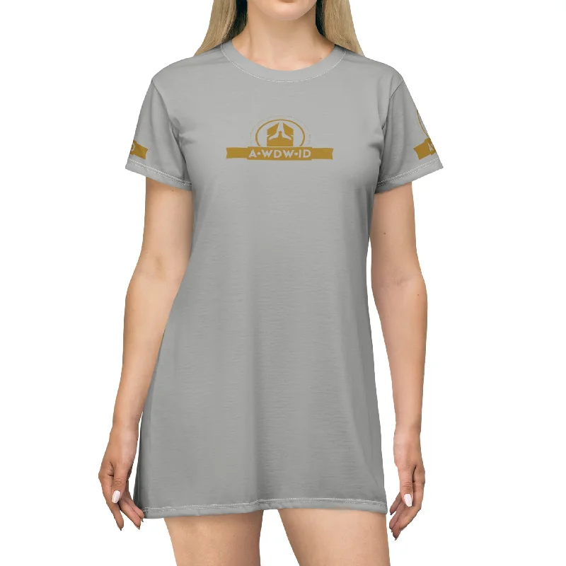 A Who Dares Wins ID RSF T-Shirt Dress (AOP) Chenille Blend Fleece Blend Nylon Blend