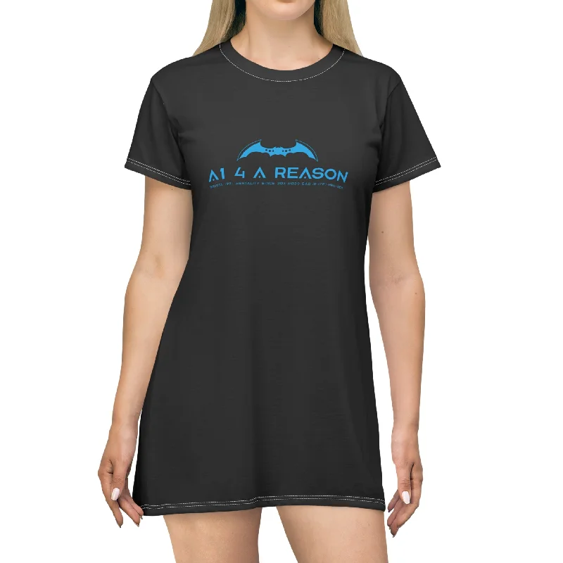 A1 4 A Reason T-Shirt Dress (AOP) Graphic Embroidered Appliqued