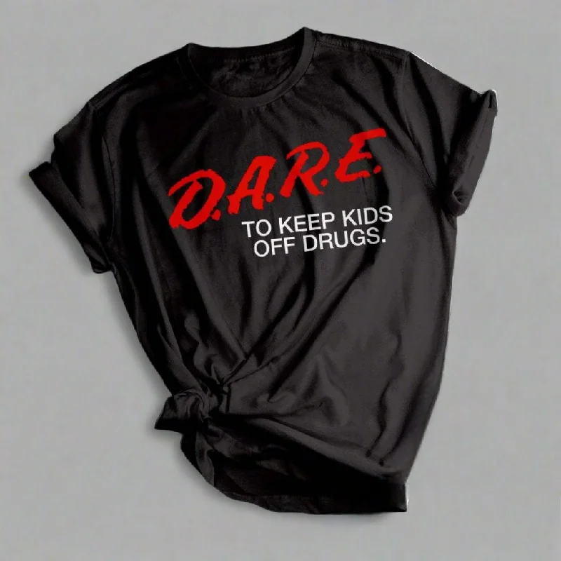 Classic D.A.R.E. T-Shirt Mesh Canvas Denim