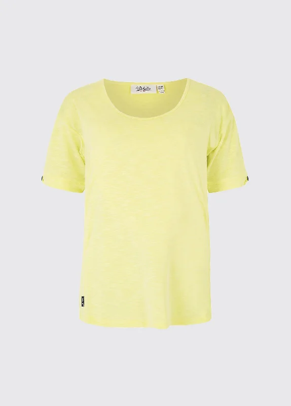 Cloyne T-Shirt - Citrus Mesh Blend Leather Blend Suede Blend