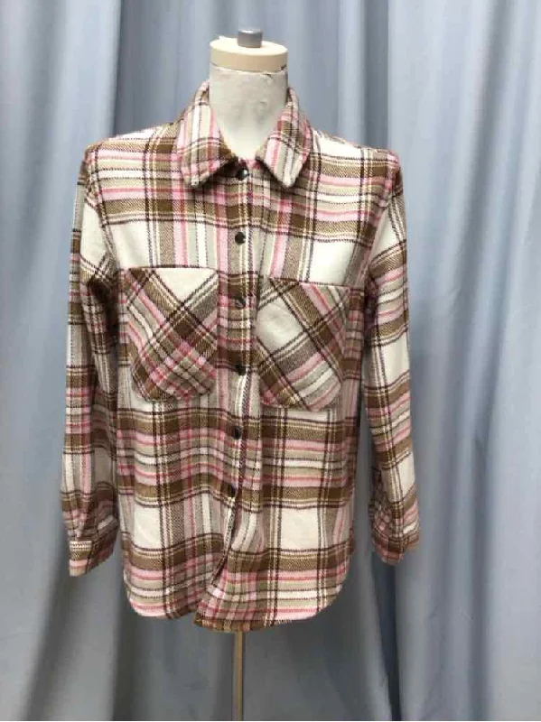 ECOTHREADS SIZE SMALL Ladies JACKET Tiered Jacket Buttoned Jacket Zippered Jacket