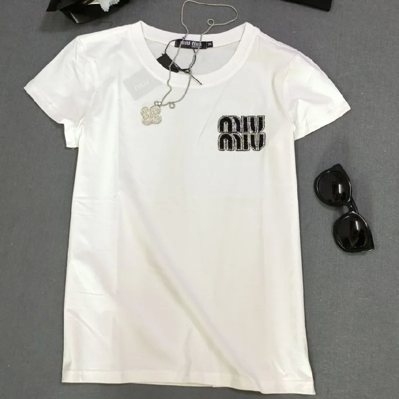 Latest Designer T-shirt For Women Graphic Embroidered Appliqued
