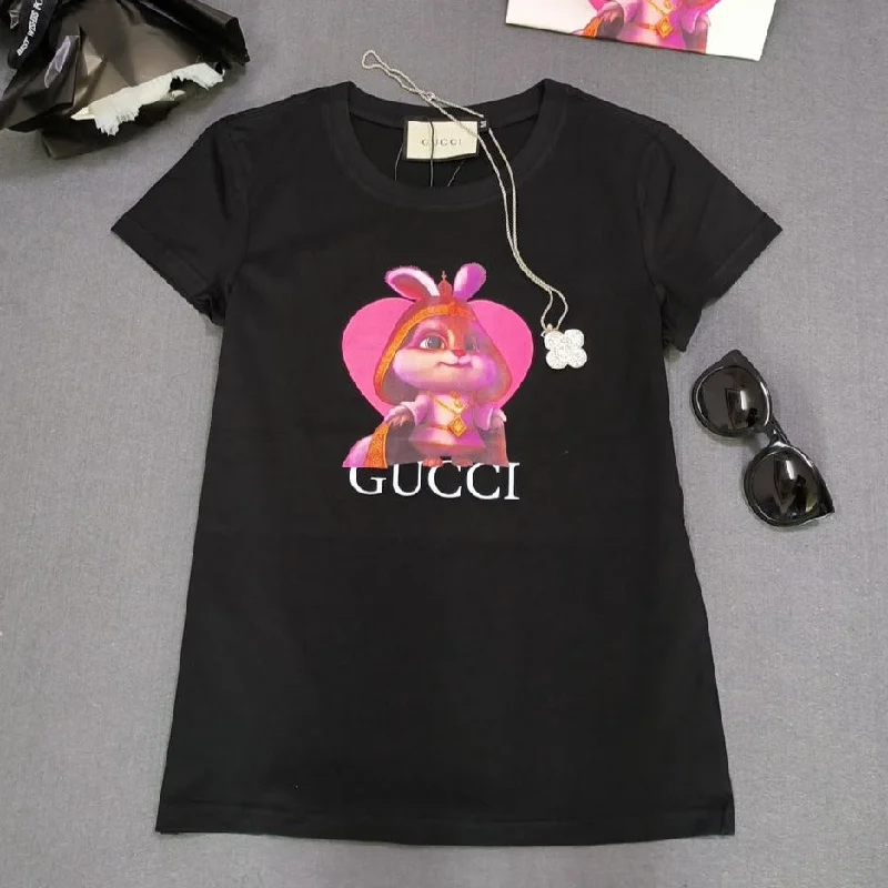 Lola Bunny Print T-shirt For Women Iron Safe Non-Iron Wrinkle Free