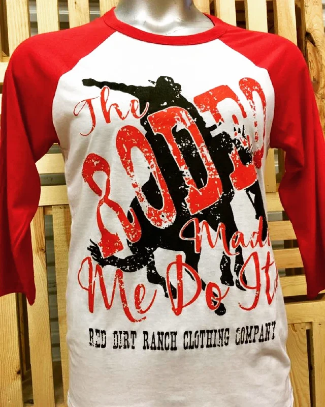 RDR The Rodeo Baseball Tee Cashmere Blend Cotton Blend Poly Blend