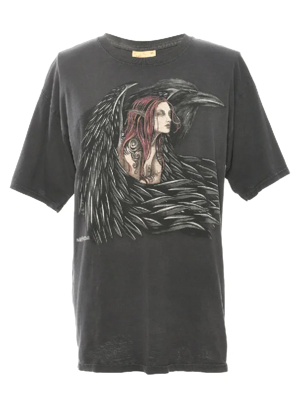 The Mountain Angel T-shirt - M Modern Contemporary Chic