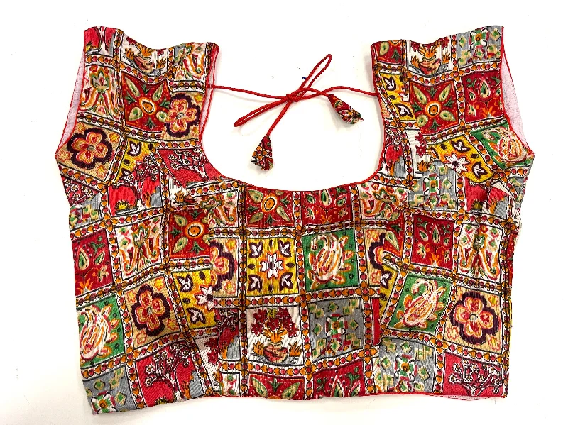 Custom Made Blouse Floral Chiffon Blouse
