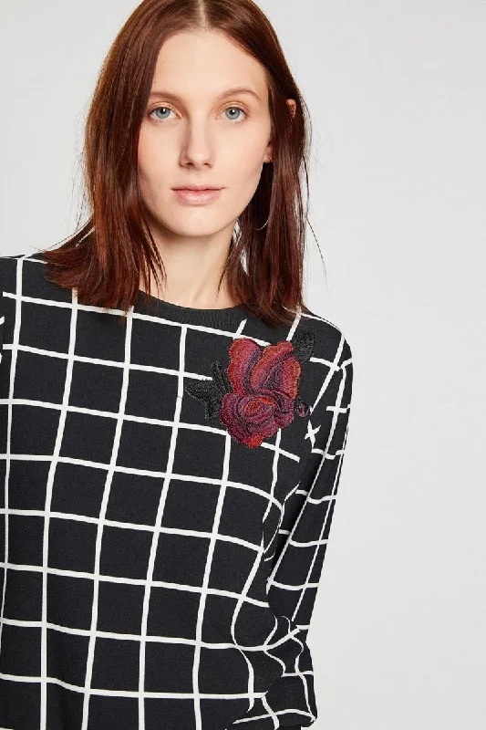 Women Black Blouse Office Formal Blouse