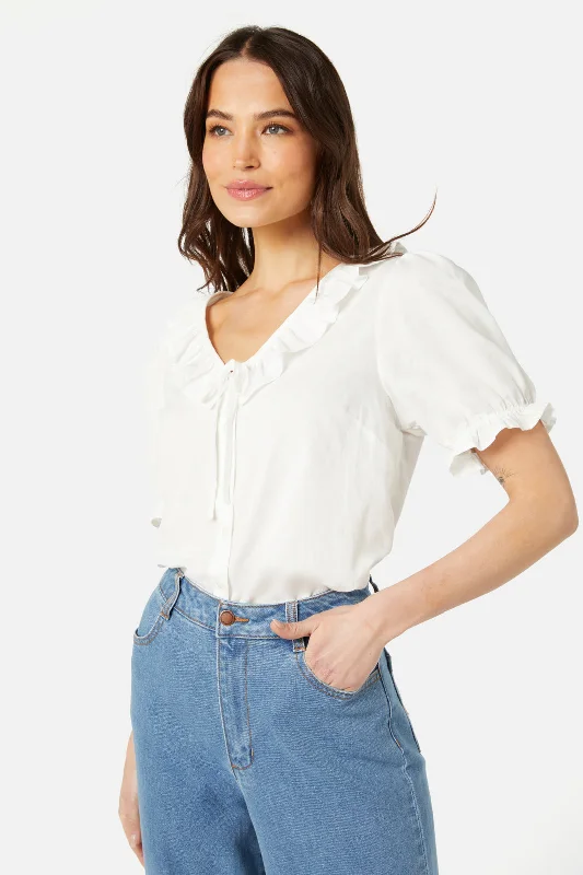 Lulu Blouse High Neck Blouse