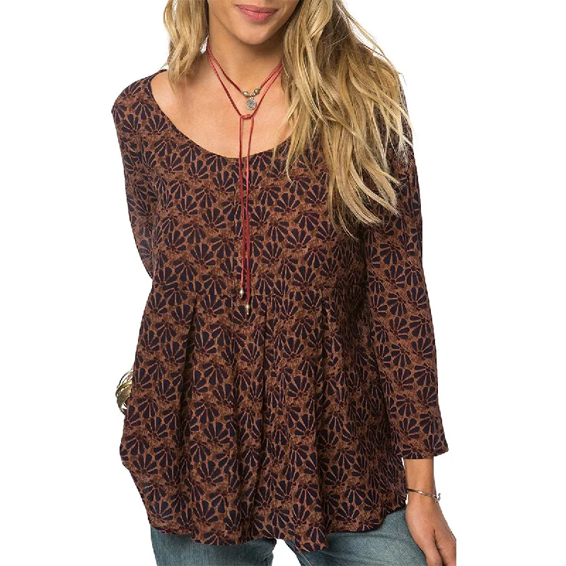 O'Neill Didi Blouse Women's Long-Sleeve Shirts (New - Missing Tags) Slim Fit Blouse