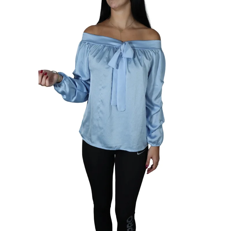 Ruffle sleeve blouse Office-Ready Blouse