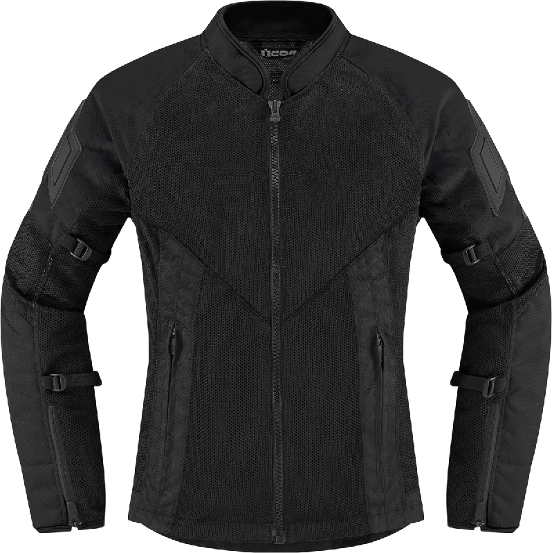 ICON Women's Mesh™ AF Jacket - Stealth - XL 2822-1487 Mesh Jacket Canvas Jacket Denim Jacket ICON Women's Mesh™ AF Jacket - Stealth - XL 2822-1487 Mesh Jacket Canvas Jacket Denim Jacket