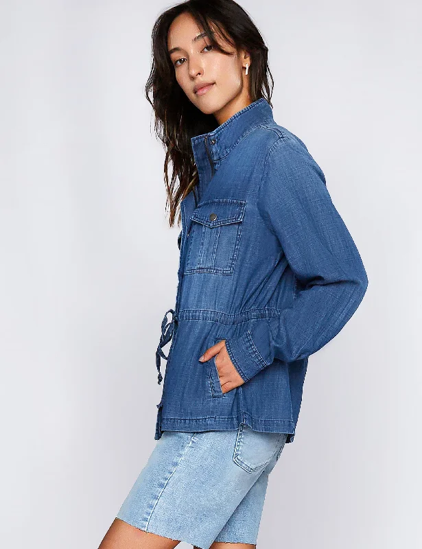Ava Jacket Front Pockets Side Pockets Patch Pockets