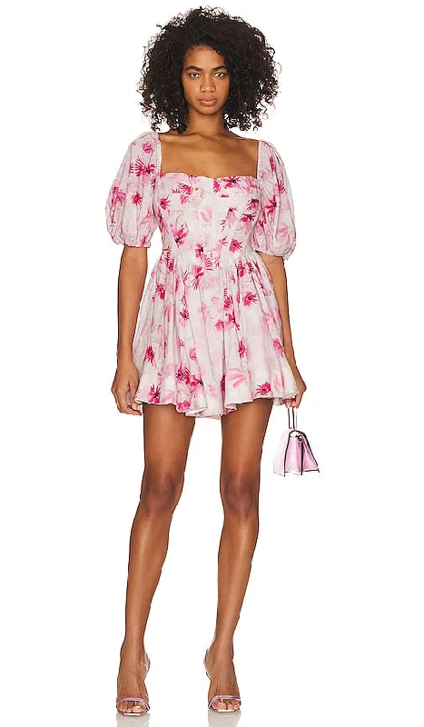 Bardot Kiah Mini Dress in Pink Classic Shift Mini Dress