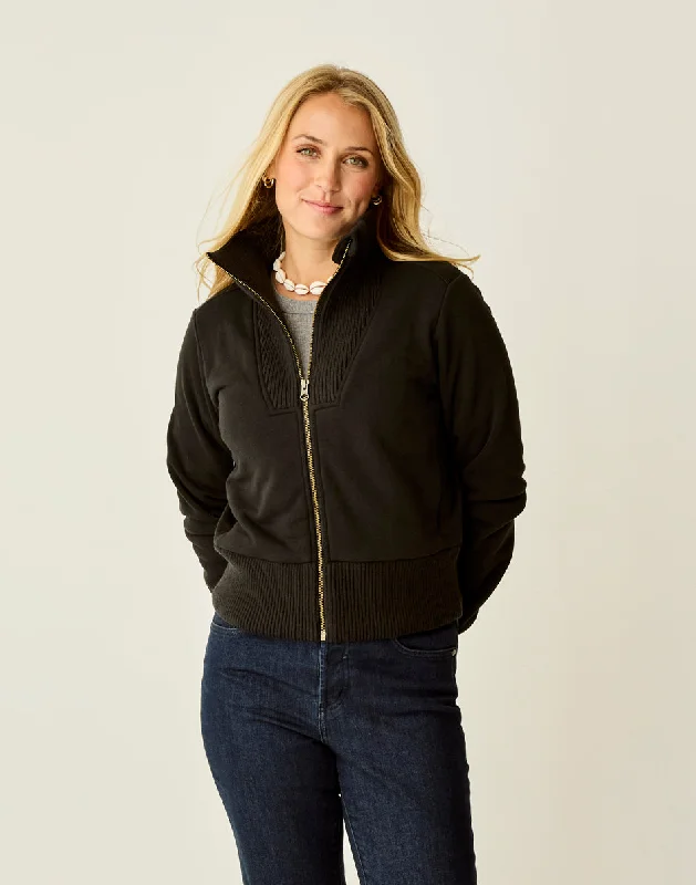 Briar Fleece Jacket: Black Chenille Jacket Brocade Jacket Lace Jacket