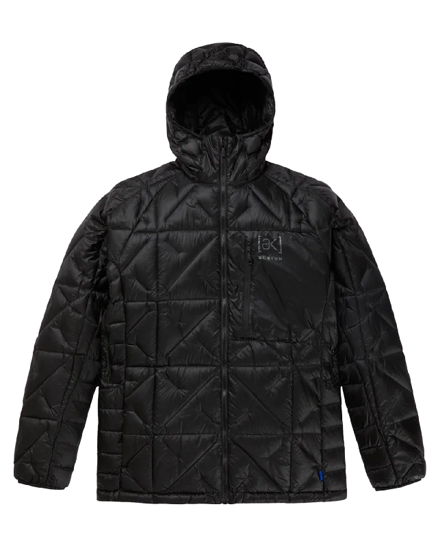 Burton Men's [ak]® Baker Hooded Down Jacket - True Black Fitted Jacket Loose Jacket Oversized Jacket