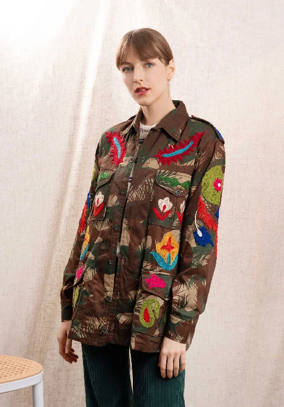 Jacket Veste Kad Veste Kadhaee Multi Tailored Jacket Straight Jacket A-Line Jacket