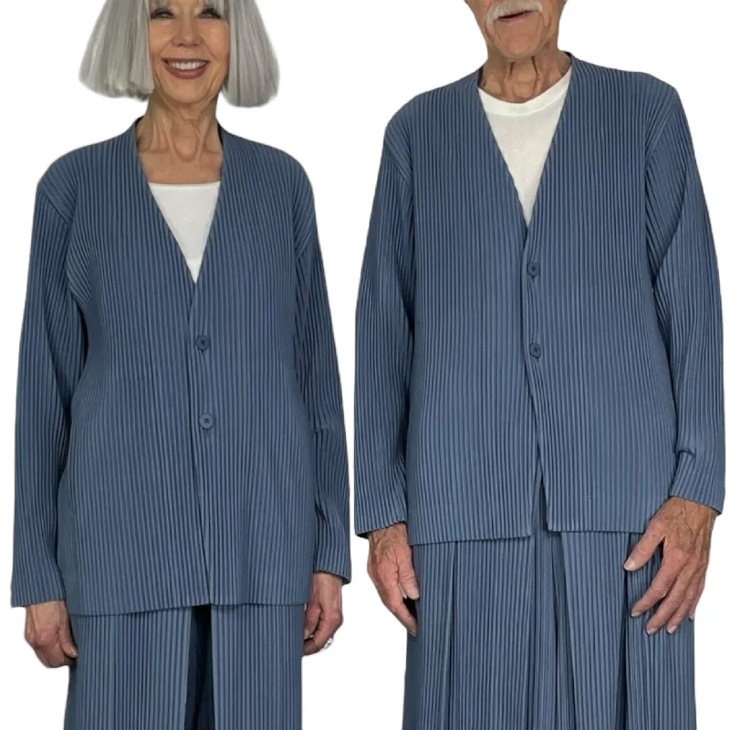 TAILORED PLEATS 1 JACKET Tailored Jacket Straight Jacket A-Line Jacket