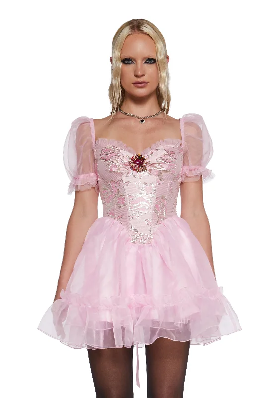 If The Crown Fits Mini Dress Elegant Off-Shoulder Dress Mini