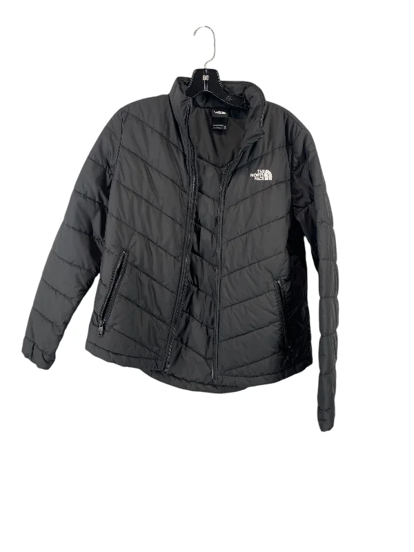 Jacket Puffer & Quilted By The North Face In Black, Size: M Knit Fabric Woven Fabric Fleece Fabric Jacket Puffer & Quilted By The North Face In Black, Size: M Knit Fabric Woven Fabric Fleece Fabric