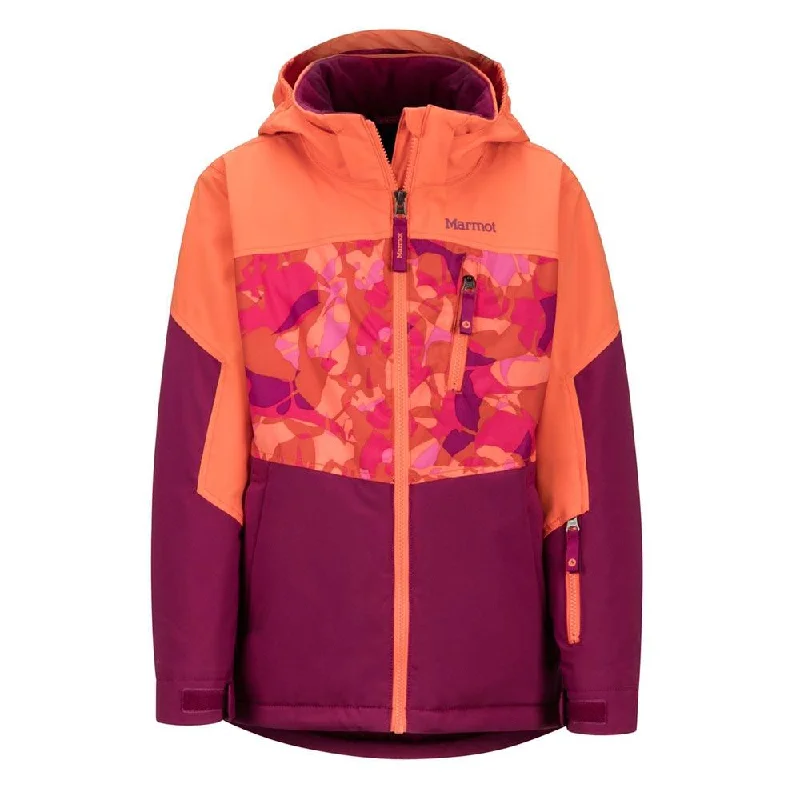 Kids' Elise Insulated Jacket Cotton Fabric Linen Fabric Terry Fabric