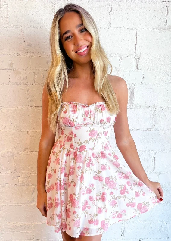 Leia Mini Dress Trendy Wraparound Mini Dress