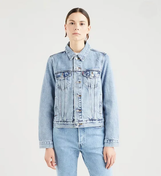 Levi's giacca in jeans da donna Jacket Trucker 299450100 denim all mine medium indigo Lace Jacket Ribbed Jacket Sequined Jacket Levi's giacca in jeans da donna Jacket Trucker 299450100 denim all mine medium indigo Lace Jacket Ribbed Jacket Sequined Jacket