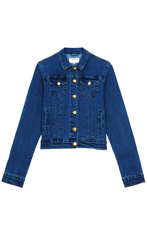 LPE Jolie Wash Jacket Tiered Jacket Buttoned Jacket Zippered Jacket