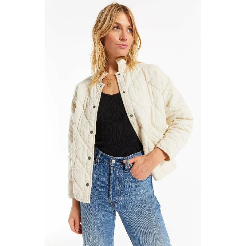 Maya Quilted Jacket Embroidered Jacket Appliqued Jacket Beaded Jacket