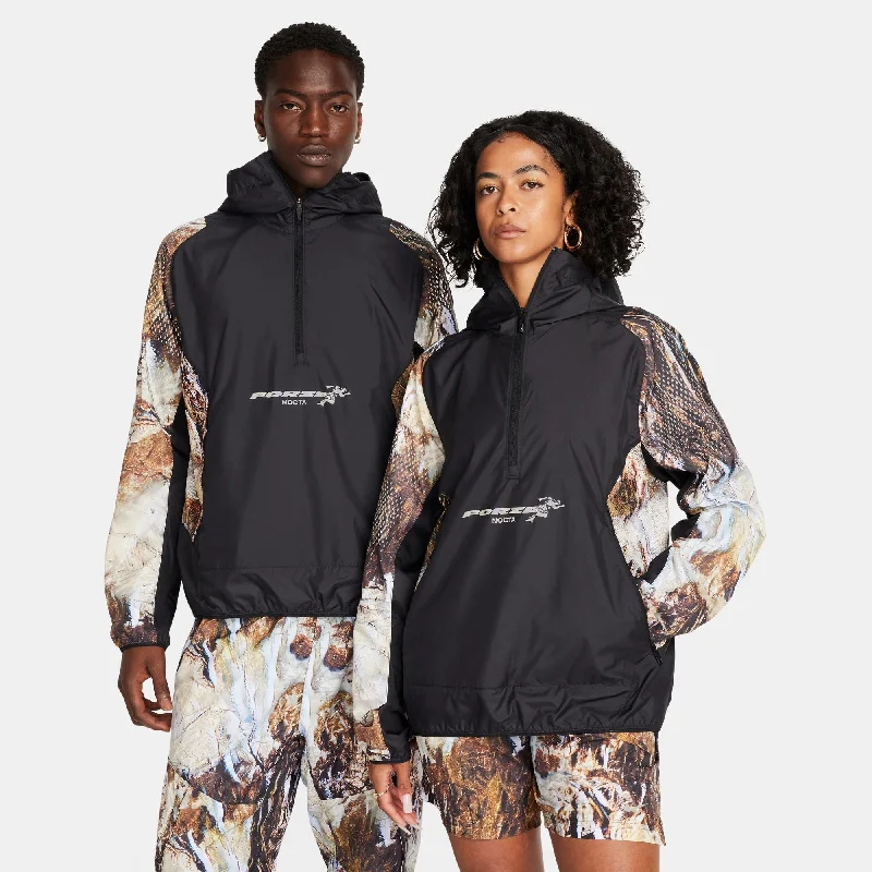 Nocta Hip Length Hoodie Jacket Herringbone Jacket Houndstooth Jacket Plaid Jacket