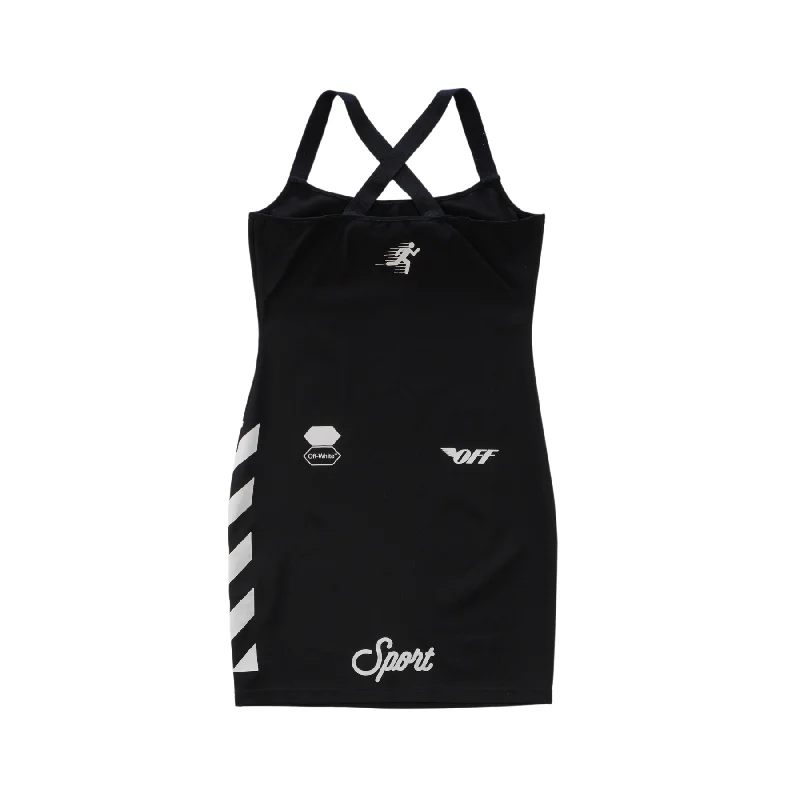 Off-White Mini Dress - Women's 42 Fashionable Summer Mini Dress