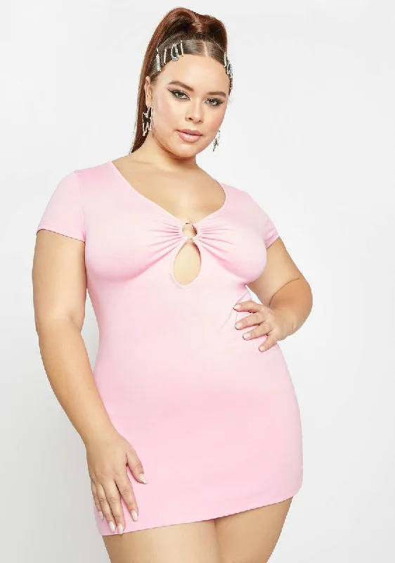 Plus Lady Paris For President Mini Dress Trendy Tulle Mini Dress